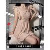 Sexy Lingerie Plus Size Seduction Chiffon Pajamas Maid Dress Passion Perspective Free Suit Uniform Woman