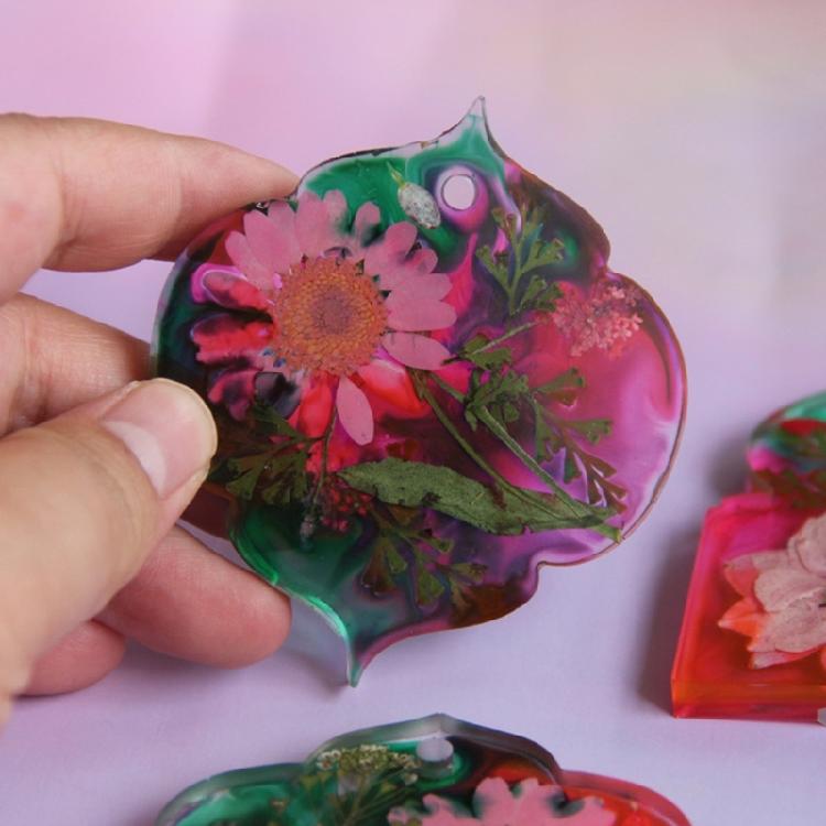 Heat Resistant Silicone Jewelry Molds For Custom Charm Resin Art And DIY Decoration Crafts Pendant Crafting Tool