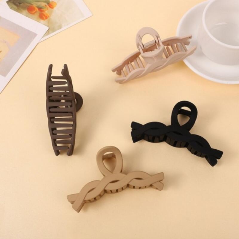 Modern twist hair clip 11cm hair clip 4-piece set