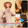 30Pcs Boxed 0.46mm Guitar Picks, Random Cartoon Pattern ABS SLL Picks, for Guitar, Ukulele, Bass, ZSY