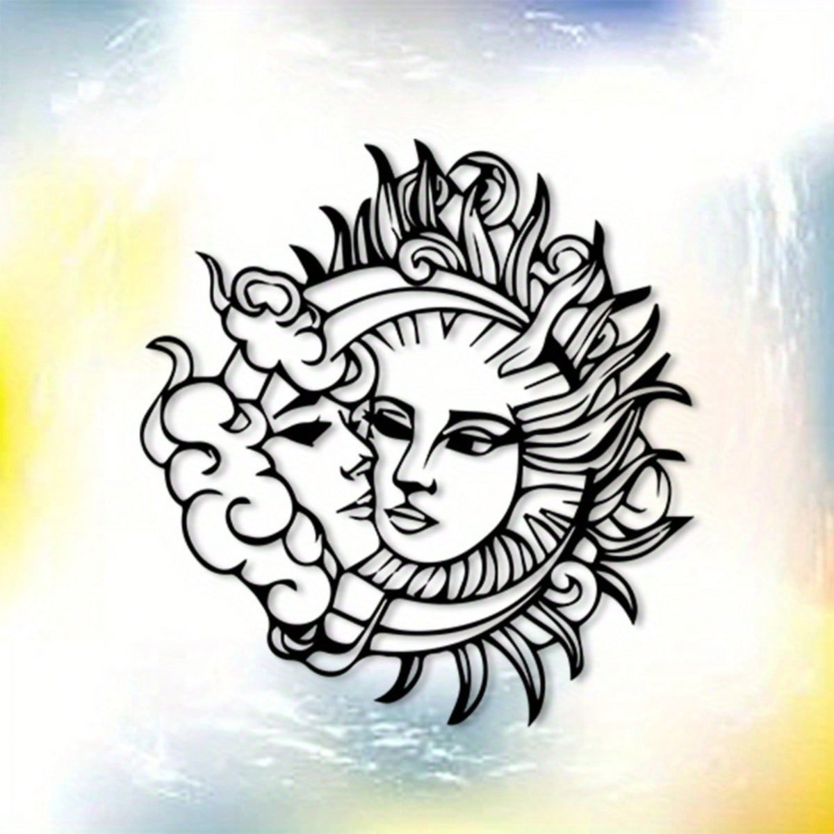 Vintage Style Bedroom Decor Iron Wall Art