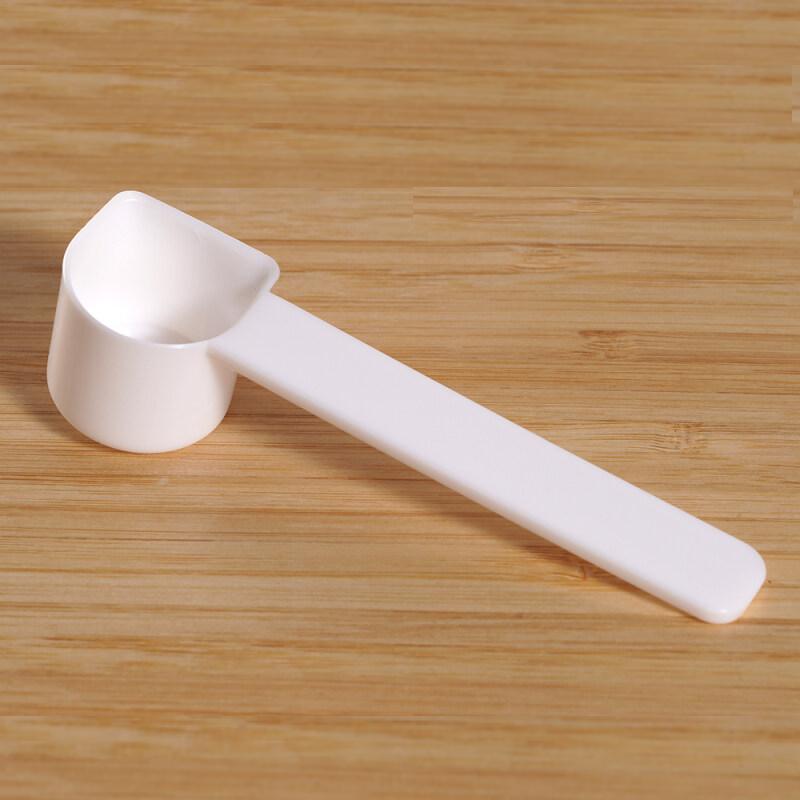 i Cafilas [S1SE] 5PCS Spoon Good Coffee Scoop Food Grade PP Clean Strong Packed In A Plastic Bag for Coffee Powder Capsule