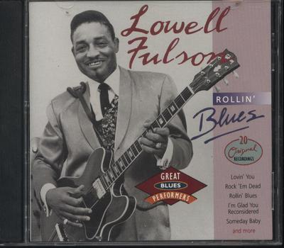 CD LOWELL FULSON   Rollin Blues 2610092 Zillion Records 1991 Hungary Blues Used