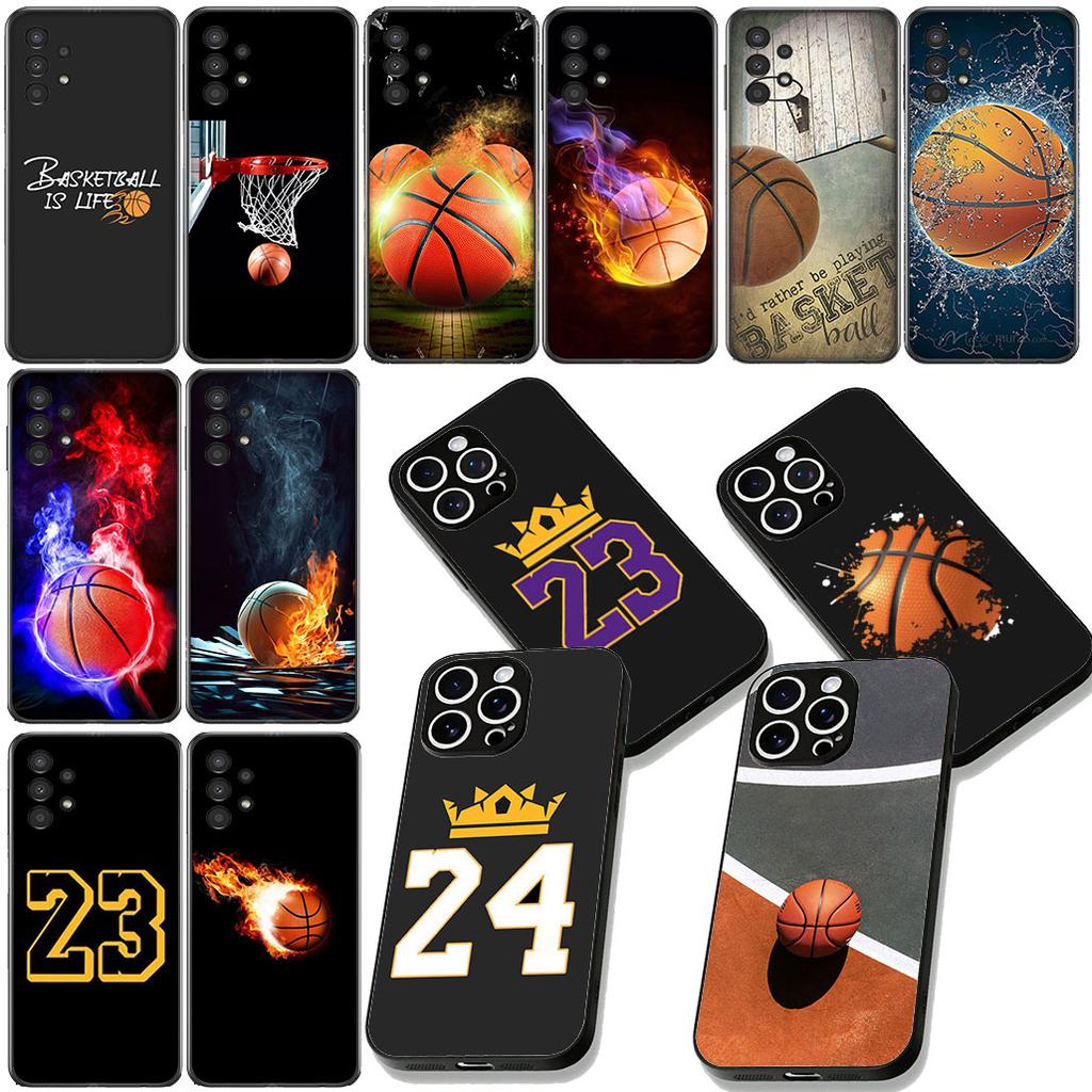 Basketball 23 24 Phone Case for Samsung Galaxy Note 20 9 10 S8 S10 Lite S9 Plus A54 A53 A21S S10E A17 Protective Cover