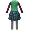 Baby Girls Zombies 2 Lacey Zoey Cosplay Dress Performance Suit Carnival Halloween Costume Party Clothing Sets For Kids