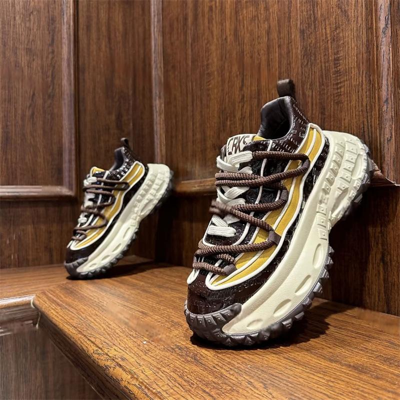 Fashion Men Platform Sneakers Versatile Trend Casual Men Shoes High Quality Mesh Mens Sneaker Comfort Tennis Man Shoes Zapatillas Hombre