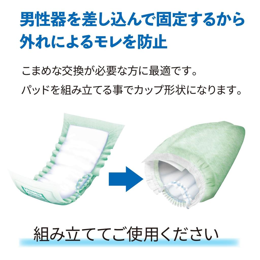 Salva Super Urine Absorbent 2 Pads Tape [Trial Pack] Men's Pads, (for Type)