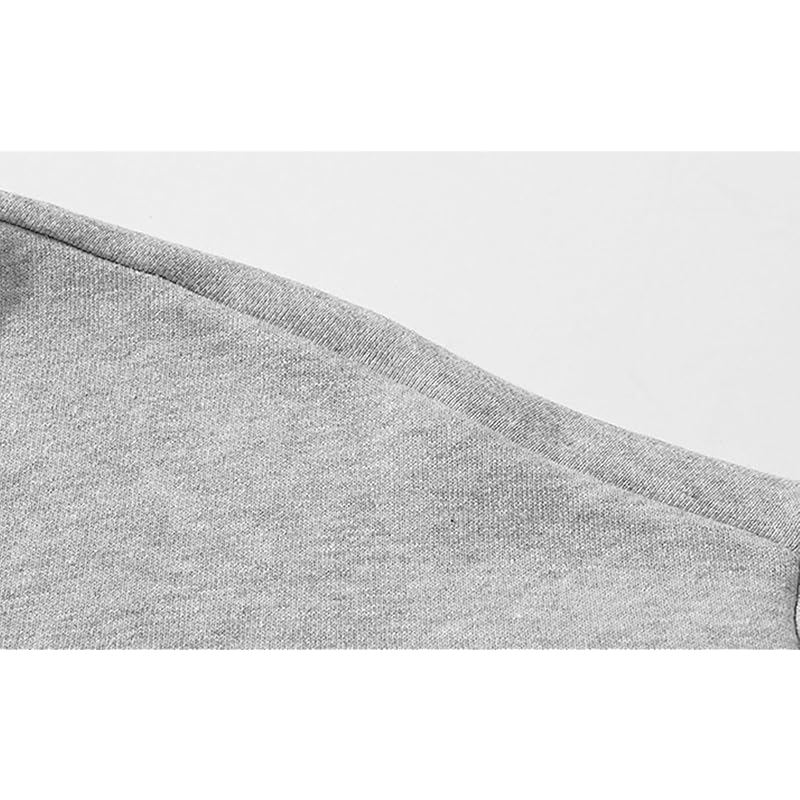 [EASTEMPO] ladies trainer spring long sleeve Relaxing Plain color Fashionable casual cute large size (JP, alphabet, XL, gray)