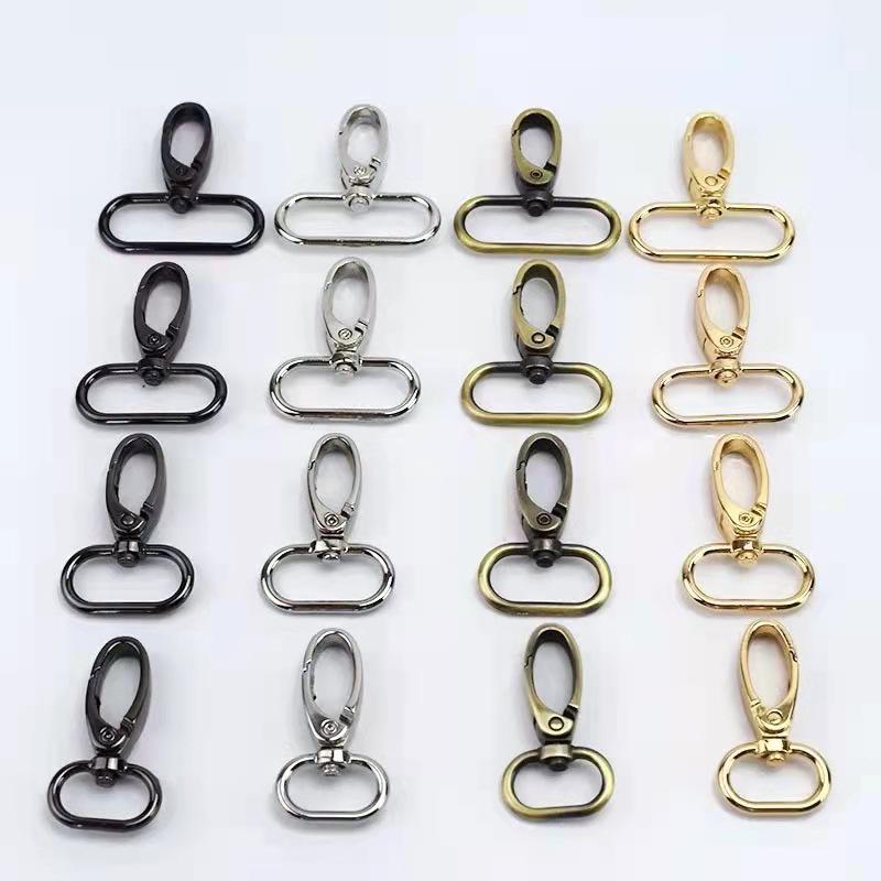 Zinc Alloy Dog Buckle Webbing Hook for Bag Straps