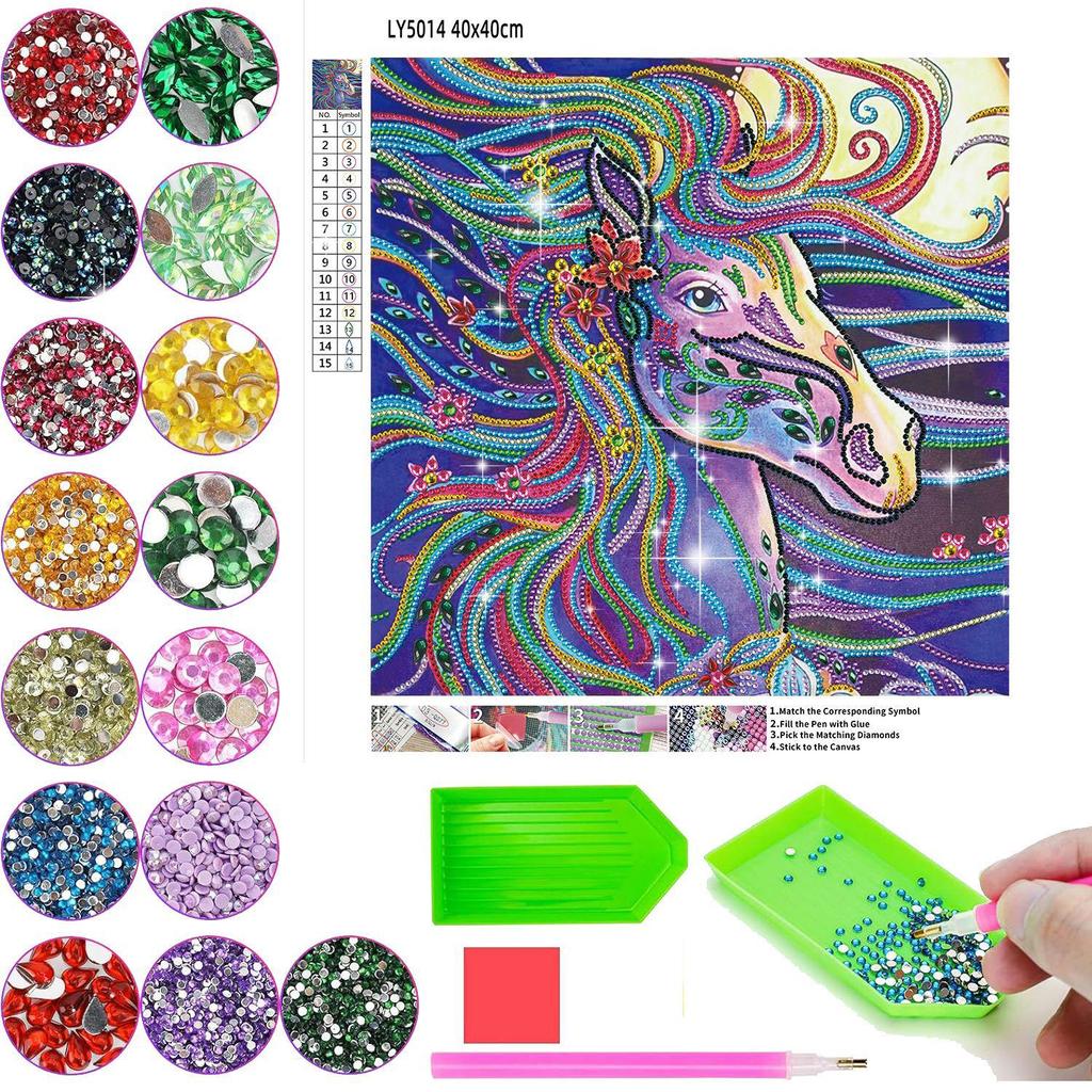 5D Special Shape Diamond Painting DIY Four Seasons Money Tree Wall Art