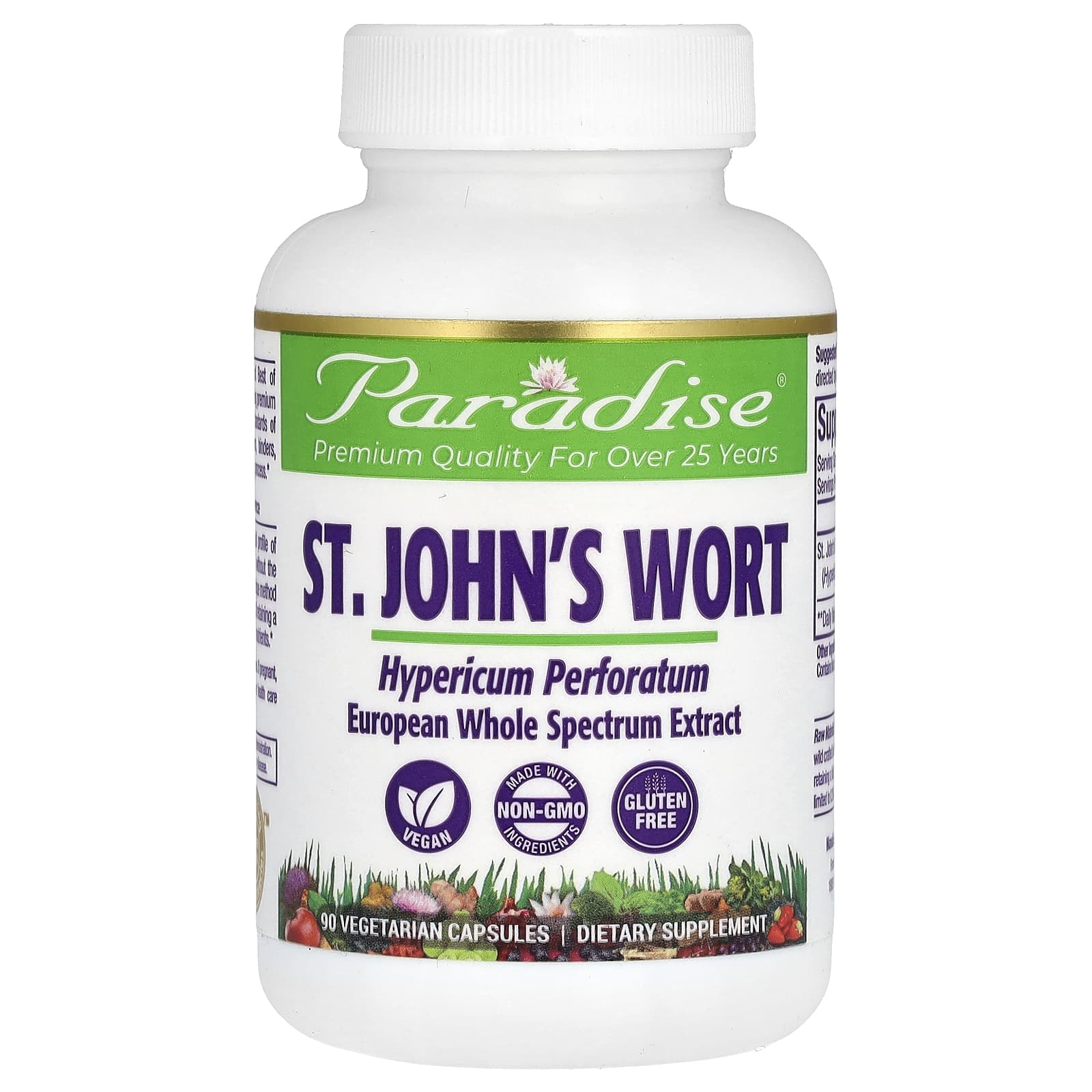 

St. John s Wort, Veggie Capsules 90 (300Mg per Capsule)