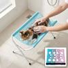 Ammaca a Rete Multi-foro per Taglio Unghie Gatto Traspirante Borsa a Tracolla Ausilio per la Toelettatura Articoli per la Toelettatura