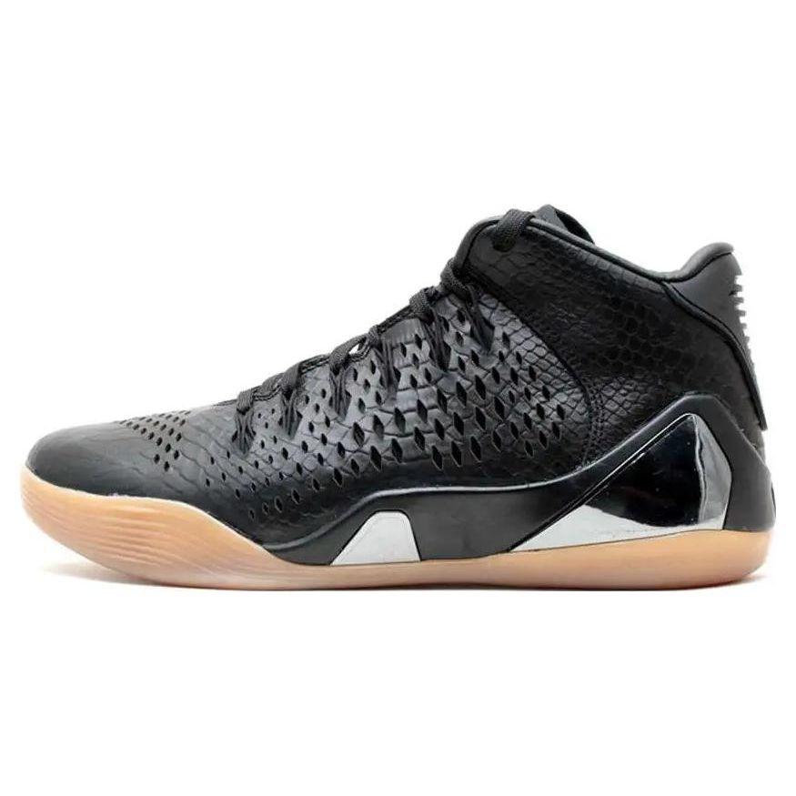 

Мужские кроссовки Nike Kobe 9 Mid EXT QS Snakeskin черные 704286-001