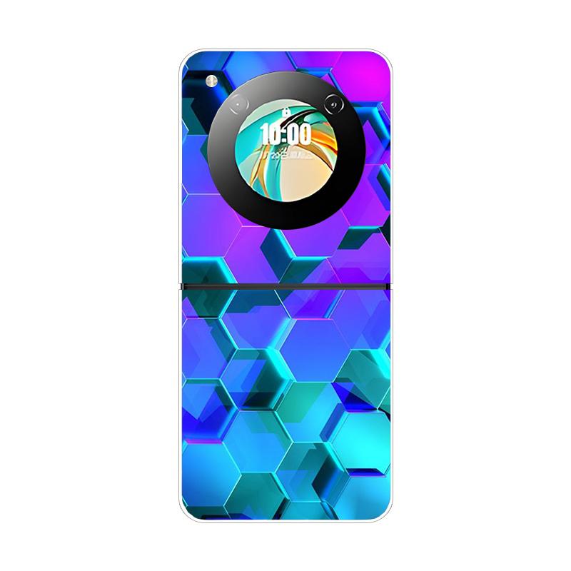 Pevný PC kryt pre ZTE Nubia Flip 2 Nárazuvzdorné puzdrá na telefón pre ZTE Libero Flip 2 5G Zadný priehľadný kryt Flip2 Coque Funda