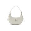 New CHARLES&KEITH PU Crescent Bag, Shoulder Bag Small Women's Noir Black/Chalk White/Cognac Light Umber/Pewter Tin Gray CK2-50271205
