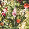 Christmas Santa Climbing Rope Christmas Ornament Santa Figure