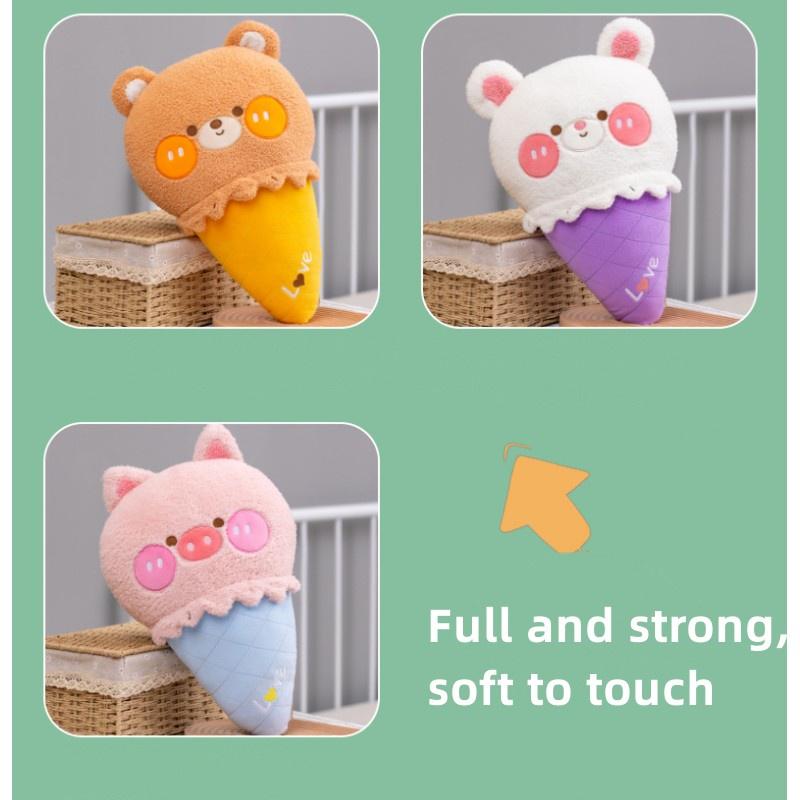 Sweet Dream Ice Cream Plush Pillow For Girls