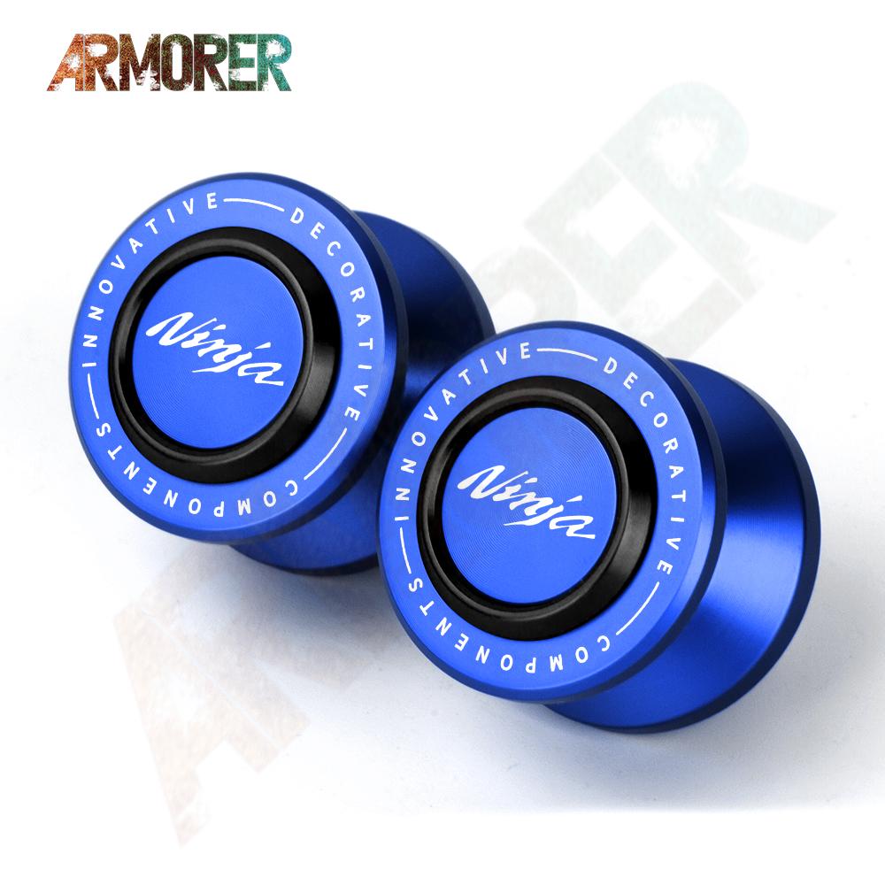 Swingarm Spools Slider Stand Screw Motorcycle Accessories For KAWASAKI NINJA ZX6R ZX10R NINJA 400 650 1000SX 1000 SX NINJA