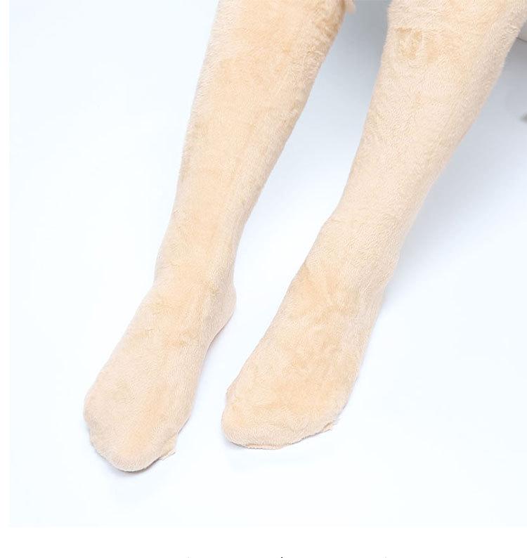 Unisex vinterjumpsuit med fleecefôr og åpen skritt, varmer hele kroppen, plussstørrelser tilgjengelige.