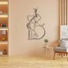 Vintage Metal Wall Art Modern Home Decor Living Room Indoor Sculpture