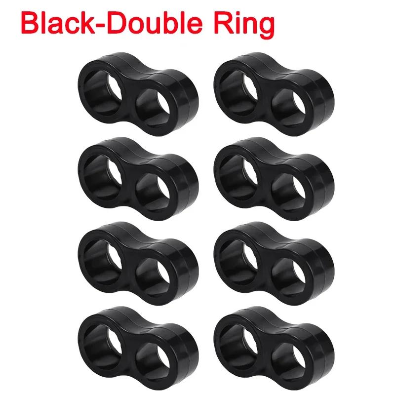 1-10 Stück Türstopper, transparenter Silikon-Türgriffpuffer, Antikollisions-Wandschrank-Schutzpolster, stoßfeste Ringe, Crash Pad