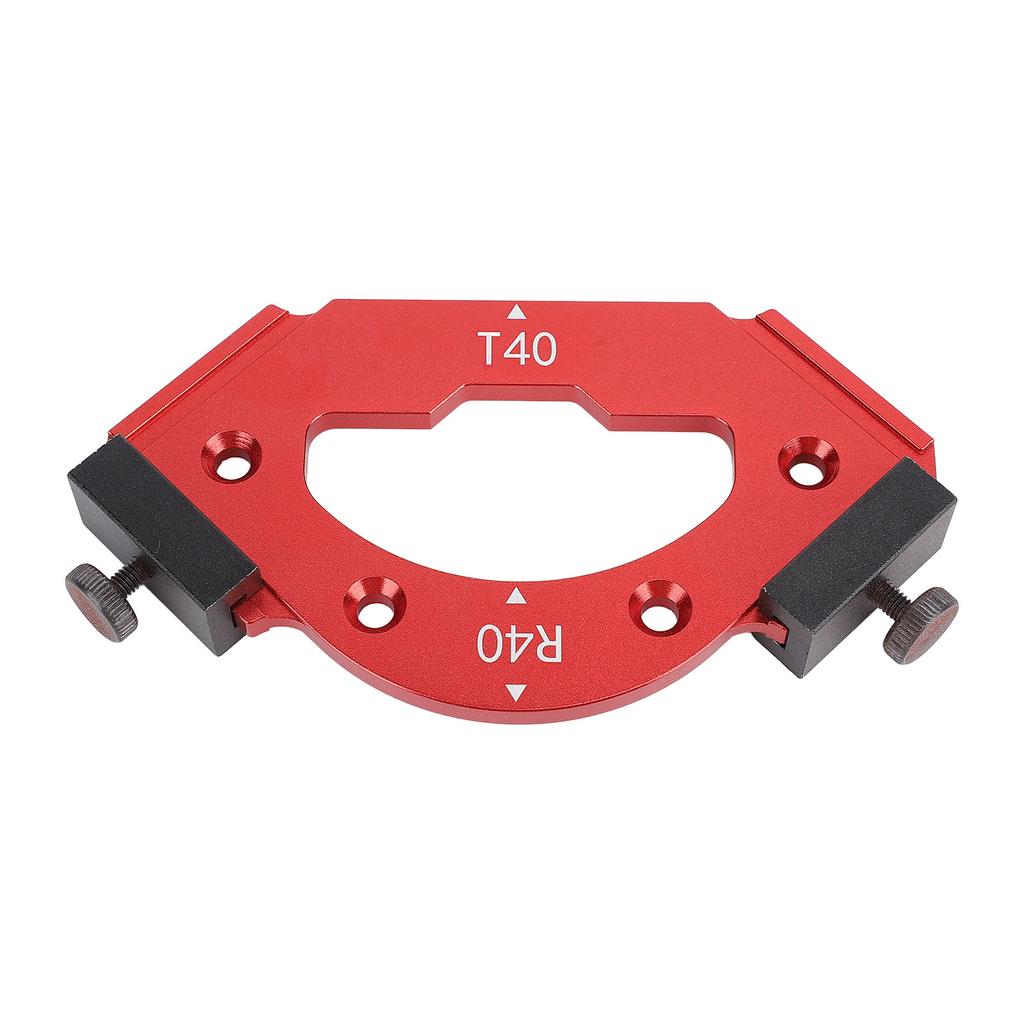 Radius Chamfer Template R40 T40 Rounded Corner Bevel Angle Trimming Cutting Jig for Woodworking Proj