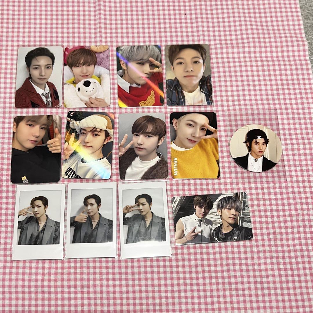 

[USED] nct dream longjun trading card set candy dorisho and other bulk sale