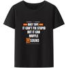 Men Clothing Streetwear Classic Unisex Tee Tops Streetwear Funny Duct Tape Can't Fix Stupid But It Can Muffle The Sound T Shirt