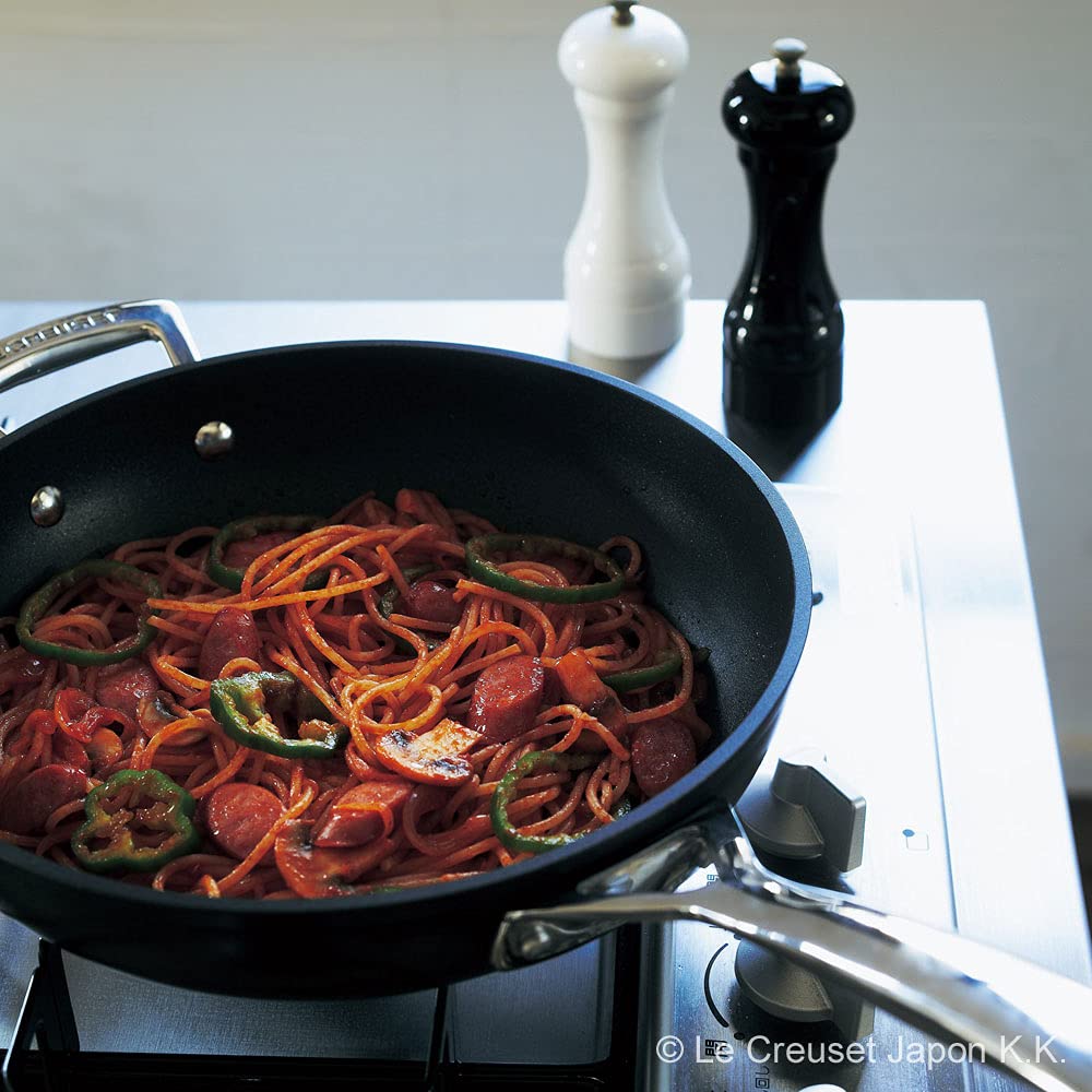 Le Creuset TNS Frittierpfanne, 26 cm, für Gas- und IH-Öfen geeignet, Silikongriff, japanisch [Autorisiertes Produkt]