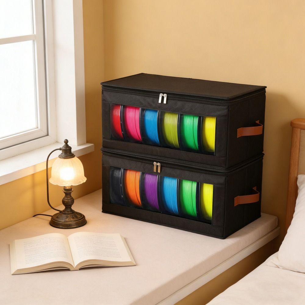 Staubdichter Organizer Vlies 3D Filament Aufbewahrungsbox Sichtbar Faltbare Aufbewahrungstasche Multifunktionale Behälter Staubschutz Zuhause