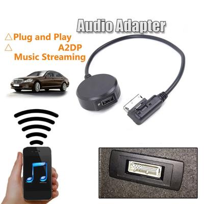 Bluetooth- 5.0 Aux Adaptor Cable Audio IN Media Interface MMI For Mercedes- C-CLASS E-CLASS W212/CLS/S212/C207 Car Accessory