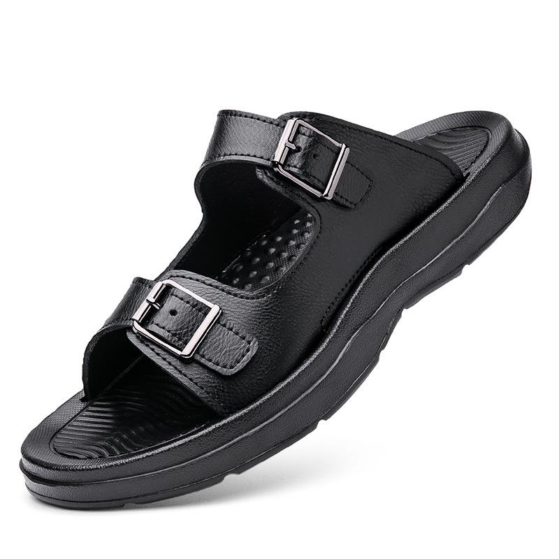 Men's Plus Size Outdoor Beach Sandals 2025 - Casual Fashion Flip-Flops for Summer