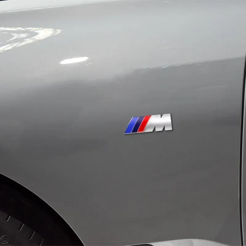 3D Metal Car Badge Body Trunk Deocration Sticker Auto Modification Decal For BMW M POWER F13 F15 F16 F30 F34 F32 F31 E36 E46 E39