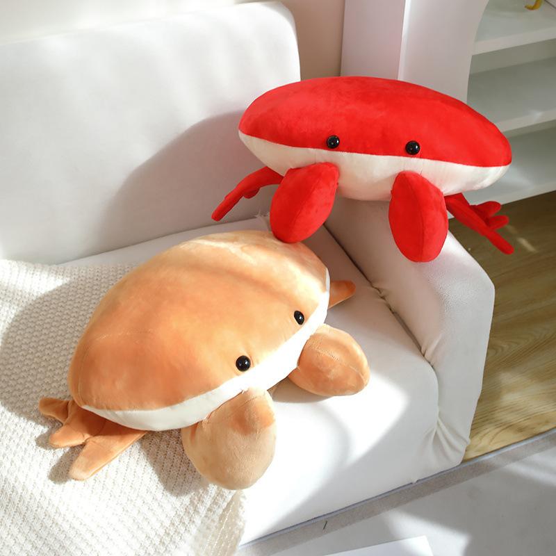 Cartoon Simulation Bread Crab Pillow Plush Toy Doll Crab Doll