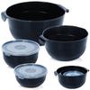 Set of Kitchen Mixing Bowls for Storage 6-piece Bowl VILDE 259667