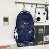 Schoolbag New Japanese school bag for junior high school students Women's polka dot backpack Female students High value large capacity boys backpack