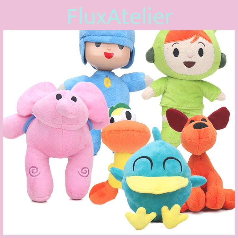 Adorable Pocoyo Elly Pato Loula Sleepy Bird Soft Plush Stuffed Figure Toy Doll Gift For Kids