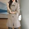 Coat for Women's Autumn and Winter Thickened Warm Medium Long Coat Loose Casual Comfortable Coat