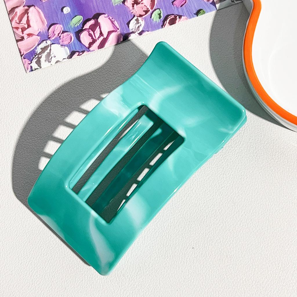 Soft silicone shark clip hairpin anti-collision protection rear head clip hair anti-drop durable clip grab clip