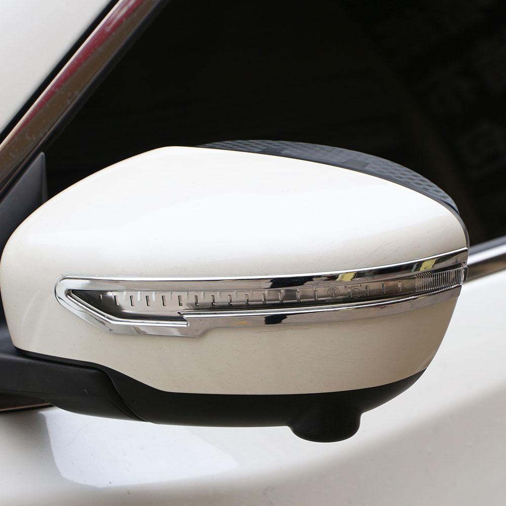 Κάλυμμα Προστασίας Καθρέφτη Αυτοκινήτου Τιμόνι Καθρέφτη Οπισθοπορείας Αυτοκόλλητο Διακόσμησης για Nissan X-trail Xtrail Rogue T32 2013-2021 Αξεσουάρ