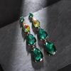 Alloy Long Drop Earrings For Women Fashion Formal And Casual Wear Autumn