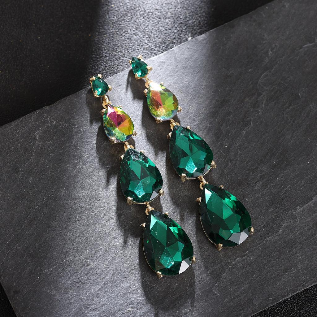 Alloy Long Drop Earrings For Women Fashion Formal And Casual Wear Autumn