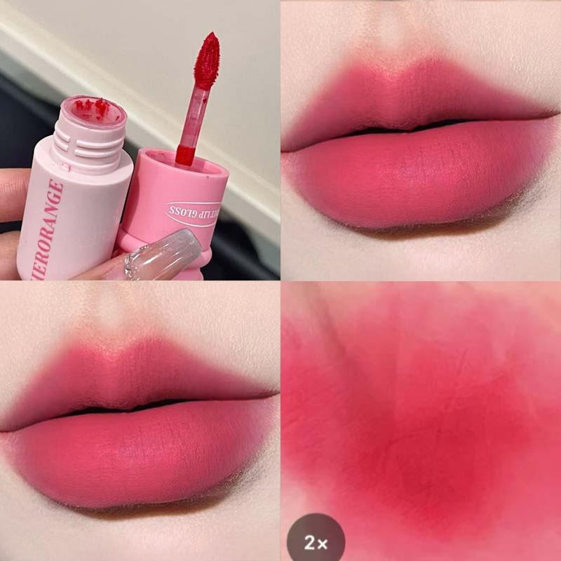 Smooth&Mist Lip Clay Blendable Non-Drying Matte Lightweight Lip Glaze Korean Style Cute Design