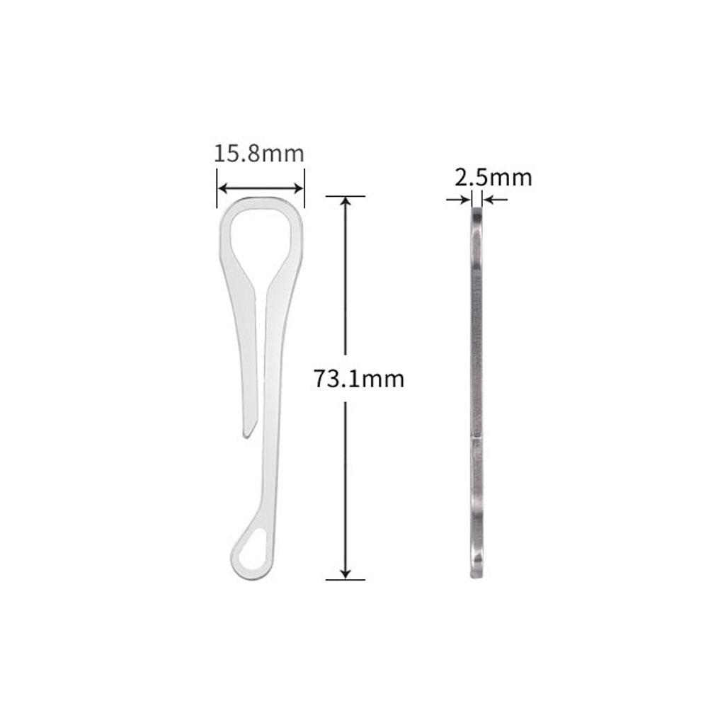 Portable With Key Ring Locking Mountaineering Survival Tool Carabiner Carabiners Clip Keychain Hook
