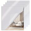 4pcs Thickened Acrylic Mirror Stickers 20/30cm DIY Art Stickers New 3D Mirror Stickers  Living Room