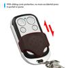433MHz Copy Remote Controller Metal Clone Remotes 4 Buttons Cloning Key Fob Garage Duplicator Remote Control Key Fob with Cover Protection