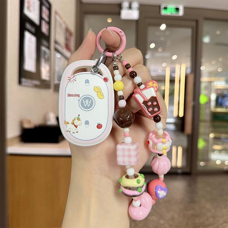 Aima Electric Scooter Key Cover Bag for Luna, Yangwang, Aiqi, Xiaolong Q7, Duoduo, and Little Gold Bean Remote Controls for Women