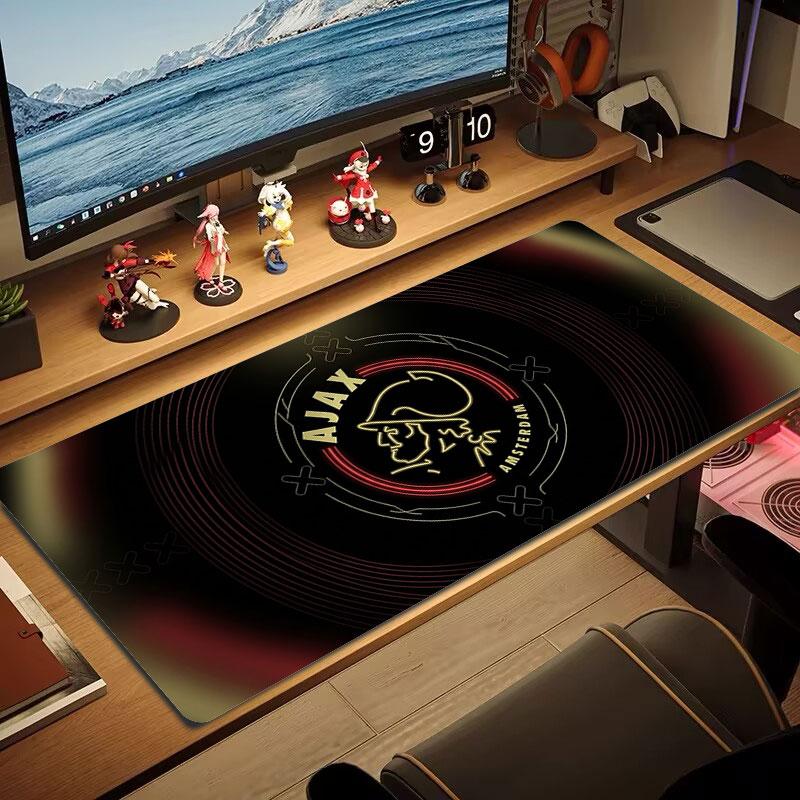 AFC Ajax Large Size Mouse Pad Large Gaming Table Cushion Non-slip Laptop Tablet Big Mousepad XXL Mat Mini PC Playmat With Lock Edge