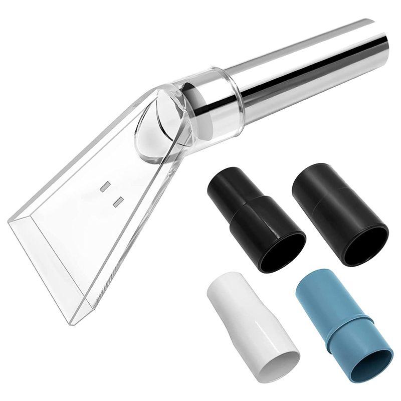 

AEE2-Extractor Hand Wand With Clear Head For Upholstery & Carpet Cleaning,Car Detailing Vacuum Wand For Portable Extractors