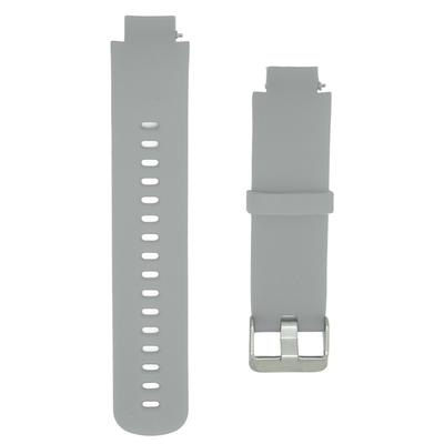 Chytré hodinky Náhradní řemínek Silikonový řemínek na zápěstí Jednobarevný pro Amazfit Verge 3Šedá